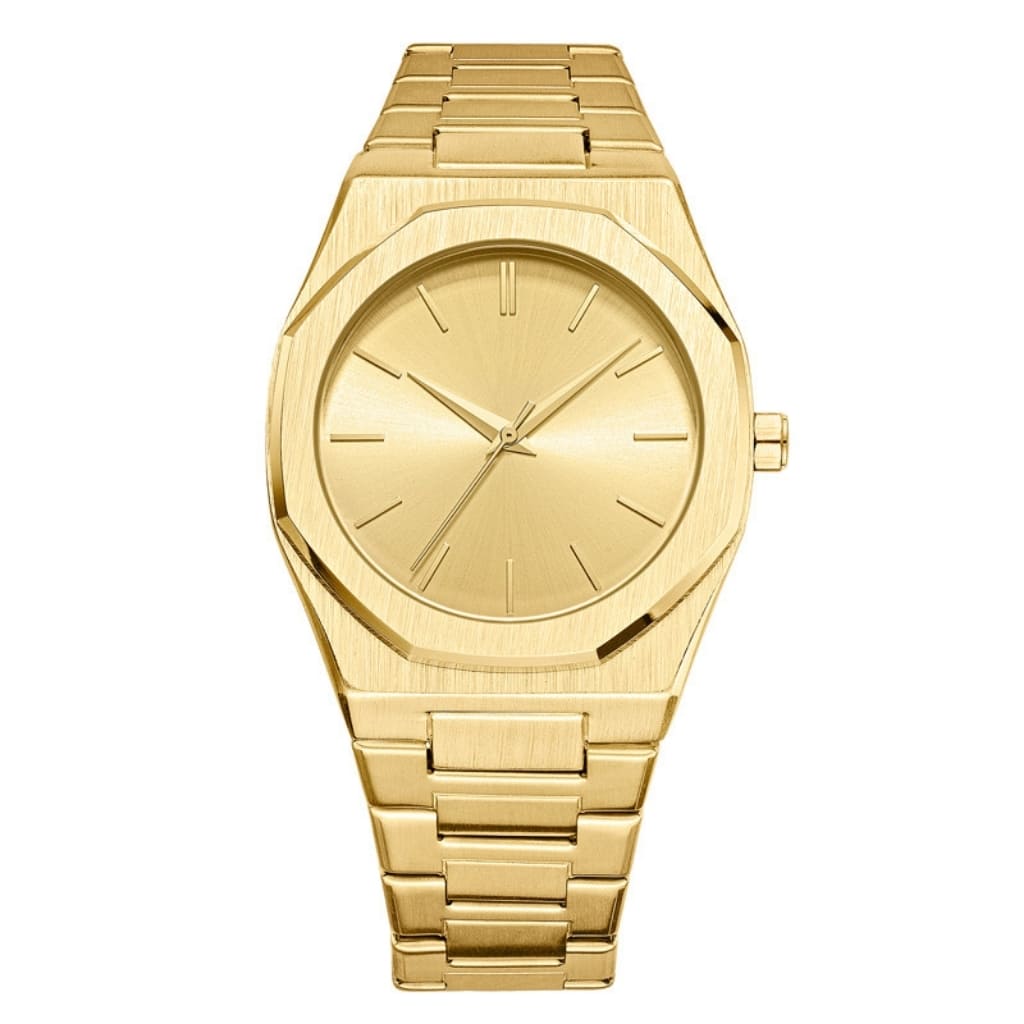 Relógio Masculino Base forte Silver Metal Prata